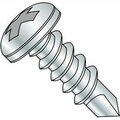 Kanebridge Self-Drilling Screw, #14 x 2-1/2 in, Zinc Bake Pan Head Phillips Drive 1440KPP